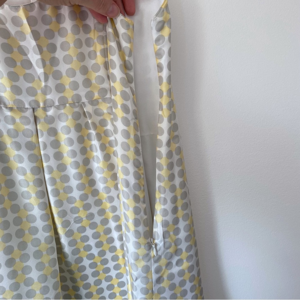 Mac & Jac Silk Polka Dot Sleeveless Dress - Picture 8 of 9
